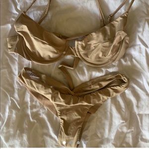 Tan ama bikini size small